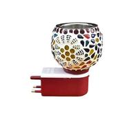 2-in-1 Kapoor Dani Stand | Aroma Diffuser Oil Burner | Camphor Burner | Incense Holder for God Pooja | Healthy Living/Home Fragrance Night Lamp