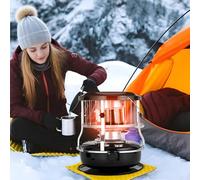 2-in-1 Kerosene Heater, 9000 BTU Portable Indoor Heater & Stove for Cooking, 4.5L Fuel Capacity for 21 Hours Heating for Emergency, Camping, Home, Cabin, Garage Use
