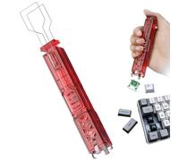 2 in 1 Keycap Puller - Four Prong Switch Remover for Hot-Swap Mechanical Keyboard, Portable Non-Slip Keycap Switch Removal Tool, Ergonomic Noble