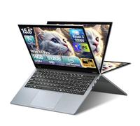 2 in 1 Laptop, 2026 15.6” Laptop Computer with Ryzen 3-3200U Processor 16GB RAM DDR4 512GB SSD, Radeon Graphics, Notebook 360° Yoga Touchscreen FHD 1920*1080, Backlit Keyboard, BT 5.1, Win 11 Pro