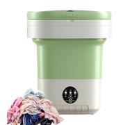 2 in 1 Laundry Machine | Smart Laundry Machine, Versatile, Foldable & Easy To Store - 3 Levels Adjustable Folding Laundry Machine With Drain Basket, 3 Modes For Inte Clothes