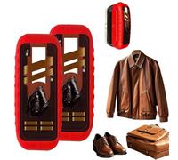 2-in-1 Leather Cleaner and Conditioner for Car Seats, Sofas, Jackets & Boots,Effective Cleaning, Conditioning & Restoring Formula for Premium & Faux Leather Care (2 PCS)