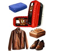 2-in-1 Leather Cleaner and Conditioner, Multi-use Leather Oil Care Brush, Removes Surface Dirt While Replenishing Essential Moisture to the Leather, For Car Seats, Sofas, Jackets & Boots (1 Pcs)