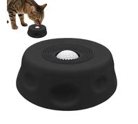 2-in-1 Lick Bowl for Dogs and Enrichment Toy - Silicone Station for Slow Eating with Textured Lick Ball, Clean Suction Design for Liquid Treats and Butter, Soothing Foot