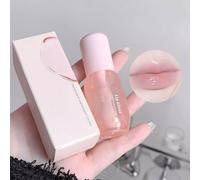 2-In-1 Lip Balm+Glaze Hydrating Lip Plumping Glossy Lips Balm For Softer, Smoother-Looking Lips Transparent and Radiant Colors for Daily Wear & Under Lipstick (01# Crystal Glass)
