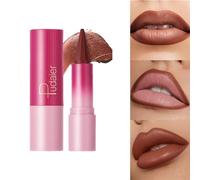 2 In 1 Lip Liner And Lipstick Lip Stain Matte Lipstick With Liner Lasting Waterproof 24 Hour And Velvet Matte Pencil