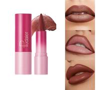 2 In 1 Lip Pencil Matte Lipstick Crayon Lip Liner Long Lasting Waterproof Smudges Proof For Women Velvet Matte Pencil