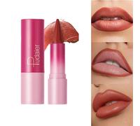 2 In 1 Lip Pencil Matte Lipstick Crayon Lip Liner Pencil Long Lasting Smudges Proof Lipstick For Women Velvet Matte