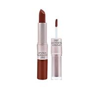 2 In 1 Lipstick & Lip Gloss Pink Lip Gloss Glaze Long Lasting Lips Velvet Double Silky Lipgloss matte Liquid Lipgloss For Girls