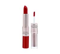 2 In 1 Lipstick & Lip Gloss Pink Lip Gloss Glaze Long Lasting Lips Velvet Double Silky Lipgloss matte Liquid Lipgloss For Girls
