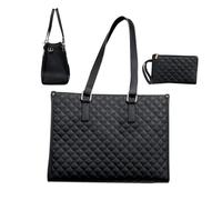 2 in 1 Lunch Tote Bag for Women, Insulated Lunch Tote with Compartment, Leakproof Lunches Bags, Divided Laptop Purse with Wallet