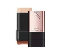 2 In 1 Luxury Anti-Wrinkle Foundation Stick, Multi-Use Full Coverage Concealer Stick, Cream Foundation With Built-In Brush, Suitable For All Skin Tones (Natural)