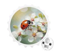2-in-1 Magnetic Bottle Opener & Refrigerator Magnet - Funny Kitchen Tool Cute Fridge Magnets Butterfly Ladybug Flower Beer Bottle Opener for Kitchen, Bar, Office, Gift