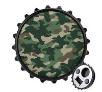 2-in-1 Magnetic Bottle Opener & Refrigerator Magnet - Funny Kitchen Tool Cute Fridge Magnets Camouflage Green Beer Bottle Opener for Kitchen, Bar, Office, Gift