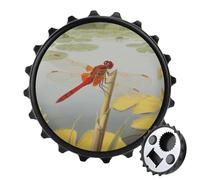 2-in-1 Magnetic Bottle Opener & Refrigerator Magnet - Funny Kitchen Tool Cute Fridge Magnets Dragonflies Beer Bottle Opener for Kitchen, Bar, Office, Gift