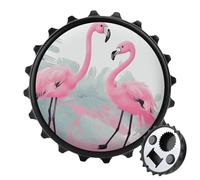 2-in-1 Magnetic Bottle Opener & Refrigerator Magnet - Funny Kitchen Tool Cute Fridge Magnets Love Flamingo Beer Bottle Opener for Kitchen, Bar, Office, Gift
