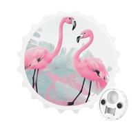 2-in-1 Magnetic Bottle Opener & Refrigerator Magnet - Funny Kitchen Tool Cute Fridge Magnets Love Flamingo Beer Bottle Opener for Kitchen, Bar, Office, Gift