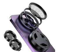 2-in-1 Magnetic Cpl & Star Filter Lens, 52mm Phone Lens Cpl Polarizer Filter, Anti-Glare HD Lens for Smart Phones (2PCS)