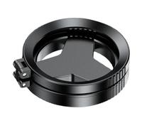 2-in-1 Magnetic CPL & Star Filter Lens, 52mm Phone Lens Filter Adapter with Retractable Polarising Ring, HD Multi-Coated DualMode Filters for Smartphone Photography