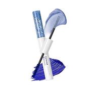 2-in-1 Mascara Waterproof & Smudge-Proof, Delivering Long and Voluminous Lashes, Matte and Shiny Finishes, Diamond Effect, Easy Application Brush, Gentle on Sensitive Eyes