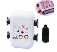 2-in-1 Math Roller Stamp for Kids, Self-Inking Addition Subtraction Multiplication & Fill-in-The-Blank Tool, Refillable Maths Practice Roller or Kindergarten Homeschool Classroom Supplies, Math Gifts