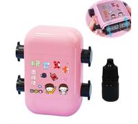 2-in-1 Math Roller Stamp for Kids, Self-Inking Addition Subtraction Multiplication & Fill-in-The-Blank Tool, Refillable Maths Practice Roller or Kindergarten Homeschool Classroom Supplies, Math Gifts