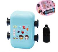 2-in-1 Math Roller Stamp for Kids, Self-Inking Addition Subtraction Multiplication & Fill-in-The-Blank Tool, Refillable Maths Practice Roller or Kindergarten Homeschool Classroom Supplies, Math Gifts