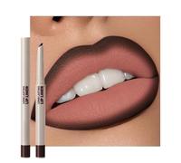 2-in-1 Matte Lip Liner, Intense Color, Creamy Texture, Waterproof, Lip Contouring, Lightweight Lipstick Texture, Layerable for High Color Payoff