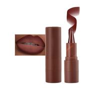 2-in-1 Matte Lip Liner & Lipstick, Nude Dark Red Lip Liner Lipstick, High Pigmented Creamy Lipliners Long-Lasting Velvety Nude Lipliner, Non-Stick Cup Not Fade Lip Makeup for Women