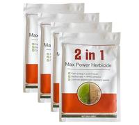 2 in 1 Max Power Herbicide, Fast-Acting Weed Killer, Glufosinate and HPPD Inhibitor, Controls Glyphosate-Resistant Weeds, Action Powerful Concentrated Fast Acting Reaching the Roots, 25g