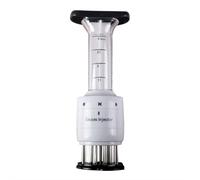 2 in 1 Meat Tenderizer and Marinade Injector, Stainless Steel Meat Injector with Ul-tra Acute Needle, Professional Kitchen Tool for Beef Chicken Pork