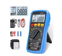 2 in 1 Megohmmeter & Multimeter, Digital Insulation Resistance Tester, 20GΩ/1000V Auto-Ranging, Data Hold, AC/DC Voltage Tester, Capacitance Measurement for Home Electrical Testing SK-505A GOLDCHAMP
