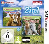 2 in 1: Mein Fohlen 2D with my Rider Yard 3D Rivalen on the Saddle [3DS]