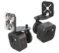 2-in-1 Metal Camera Mount for Blink Outdoor 4 & Blink Mini, （2026 Upgrade Big Suction with 360° Adjustable Bracket, Window Suction or Screw Wall Mount, Heavy Duty, Black (2-Pack)