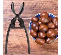 2 in 1 Metal Multi-Function Tongs for Chestnut Cracker and Walnut Opener