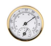 2-in-1 Meter for Temperature and Humidity Monitoring, 58 mm, for Living Room, Office, Study, Backyard, Indoor and Outdoor Use, Classic Home Thermometer