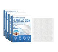 2 in 1 Micrroneedle Hydrocolloid Patch Wart Removal Patches, Micrroneedle Skin Tag Patch, Natural Botanic Extract Miicroneedle Pimple Kit for Face and Body, 96 Vegan Patches