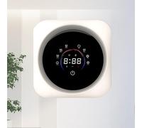 2 in 1 Mini Portable Washer and Dryer Combo, Mini Washing Machine with LCD Control Panel, Compact Dryer Stainless Steel Drum, for Small Clothes, Underwear, and Socks WallMount