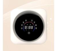 2 in 1 Mini Portable Washer and Dryer Combo, Mini Washing Machine with LCD Control Panel, Compact Dryer Stainless Steel Drum, for Small Clothes, Underwear, and Socks Desktop