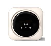 2 In 1 Mini Portable Washer And Dryer Combo, Wall Mounted Drum Washing Machine, Mini Washing Machine With LCD Control Panel, 3.5L Portable Washing Machine With Barrel Self-Cleaning Function(Wall Mount