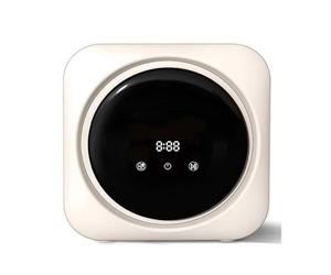 2 In 1 Mini Portable Washer And Dryer Combo, Wall Mounted Drum Washing Machine, Mini Washing Machine With LCD Control Panel, 3.5L Portable Washing Machine With Barrel Self-Cleaning Function(Wall Mount