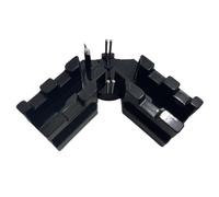 2 in 1 Mitre Measuring Cutting Tool, Adjustable Block and Mitre Box System, Mitre Tool Bevel 85-180° for Precise Angle Cutting Sawing in Woodworking Home Renovation