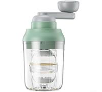 2-in-1 Mixer and Shaker, Blends Eggs smoothly, adds Spices While Mixing, Reduces Kitchen Mess, for Ideal for Baking(Green)