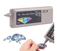 2-in-1 Moissanite & Diamond Tester Pen - Highly Sensitive Probe, Professional Detector for Real Diamonds, Distinguishes Synthetic from Genuine, Portable Testing Tool