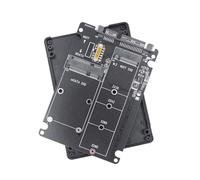 2 in 1 mSATA SSD & NGFF to SATA 3.0 Converter 2.5" SSD Hard Drive Enclosure