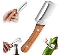 2 in 1 Multi Functional Vegetable Peeler for Kitchen, Fruit and Vegetable Peelers with Bottle Opener , Stainless Steel Blade Kitchen Tool for Potato Fruit Pineapple Pumpkin Carrot Veggie Peeler