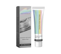 2 In 1 Natural Essence Extract Silver Hair Dye, Gray Hair Dye Cream, Natural Hair Color, Glossy Conditioning, Unisex Silver Grey Hair Dye for All Hair Types (1)