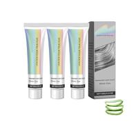 2-in-1 Natural Essence Extract Silver Hair Dye, Persistenc Fashion Color Hairs, Silver Metallic Hair Dye Cream, Nourishing & Dyeing For Men Women Colors In Minutes, For All Types (3pcs)