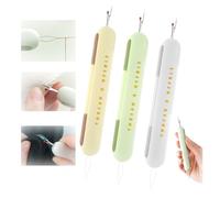 2 in 1 Needle Threader Seam Ripper ，Newly Upgraded Needle Threading Device，Suitable for Opening Buttonhole, Removing Thread, Threading and Picking Line，Essential Tools for Sewing Enthusiasts