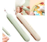 2 in 1 Needle Threader Seam Rippers for Sewing,Upgraded Needle Threaders for Hand Sewing,Stretchable Sewing Tool,Needle Threaders for Hand Sewing Knitting Craft Quilting Supplies